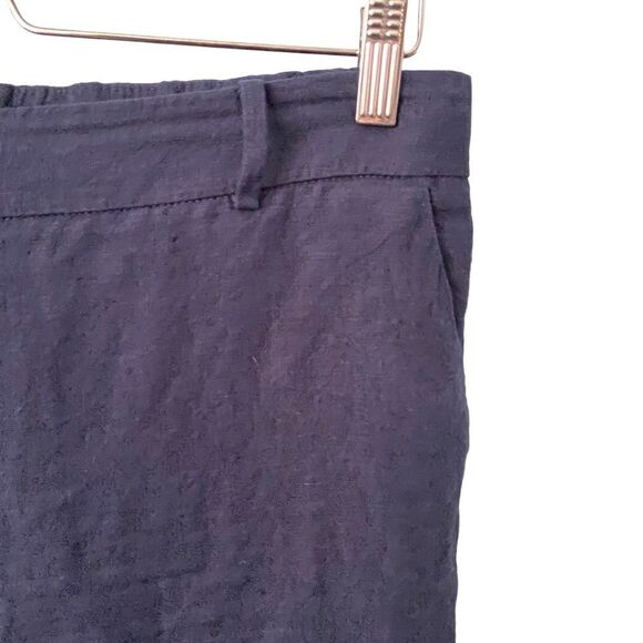 Talbots 100% Linen Wide Leg Crop Pants in Size 6P - Picture 7 of 11